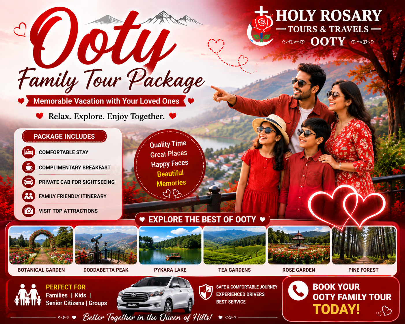 ooty family package